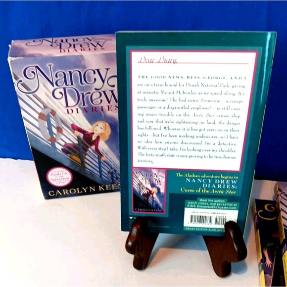 Carolyn Keene NANCY DREW DIARIES 4 Book Box Set Series 1-4 -2013 - Picture 10 of 16